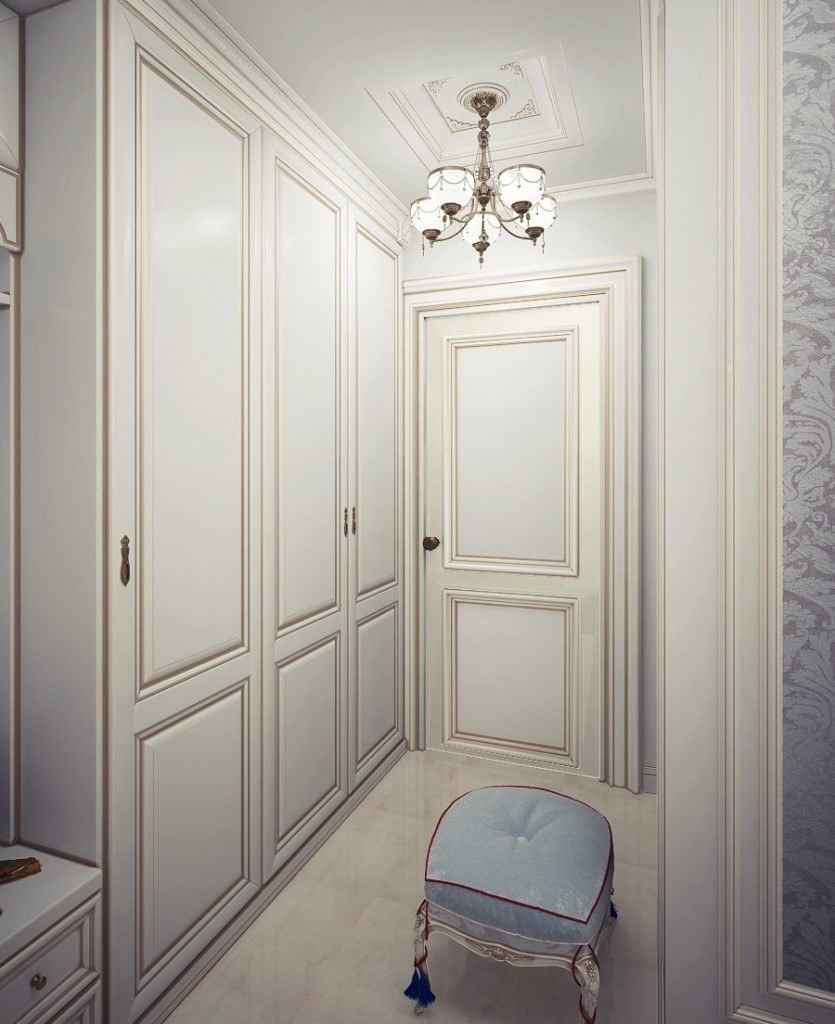 Прихожая в стиле современной классики