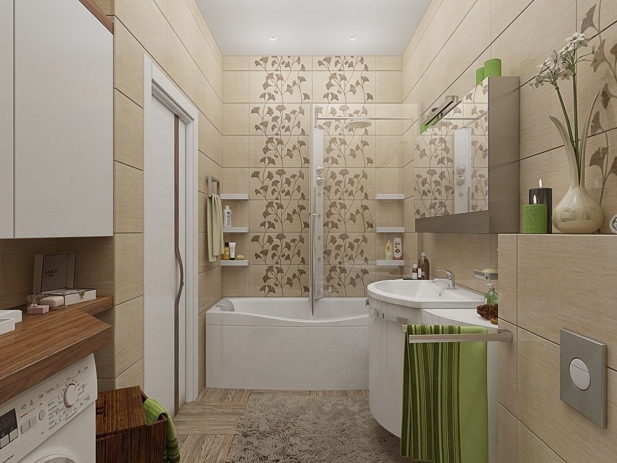 Дизайн ванной комнаты эконом класса фото