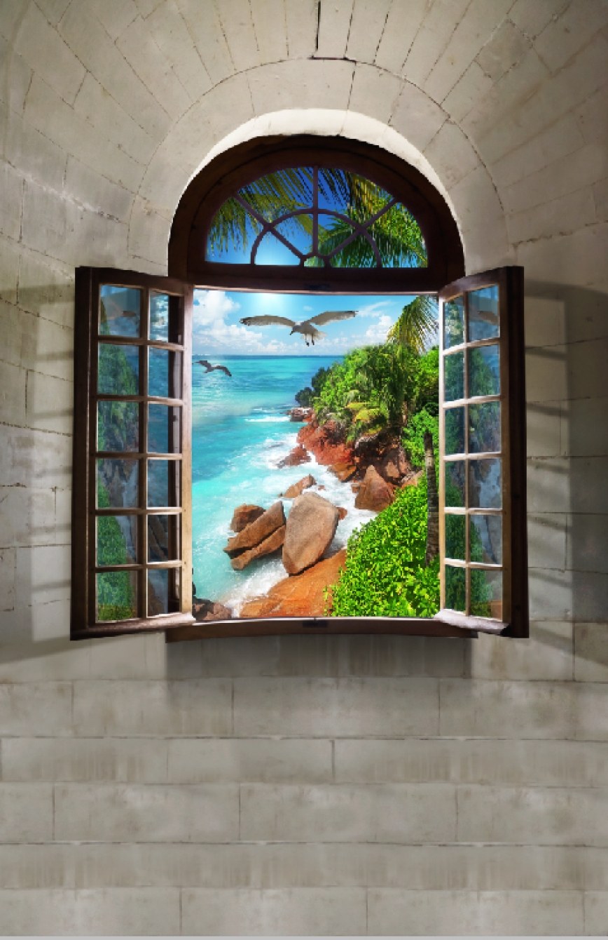 Стеклянное панно в ванную