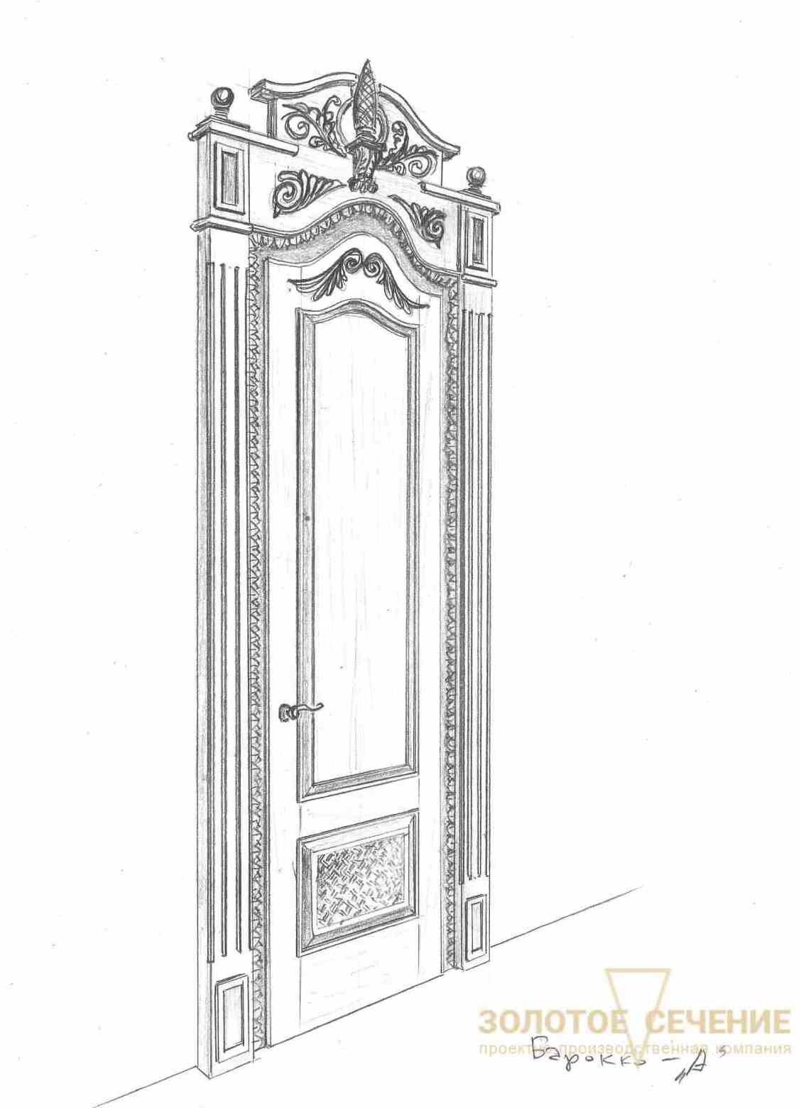 размеры окон дверей деревянных барокко