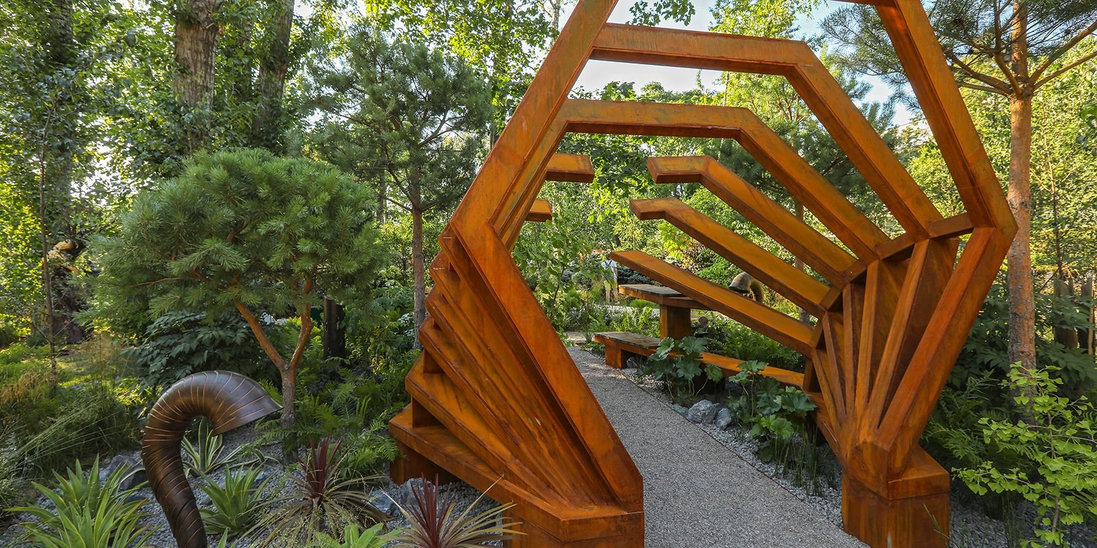 Садово-Парковая скульптура Corten Steel