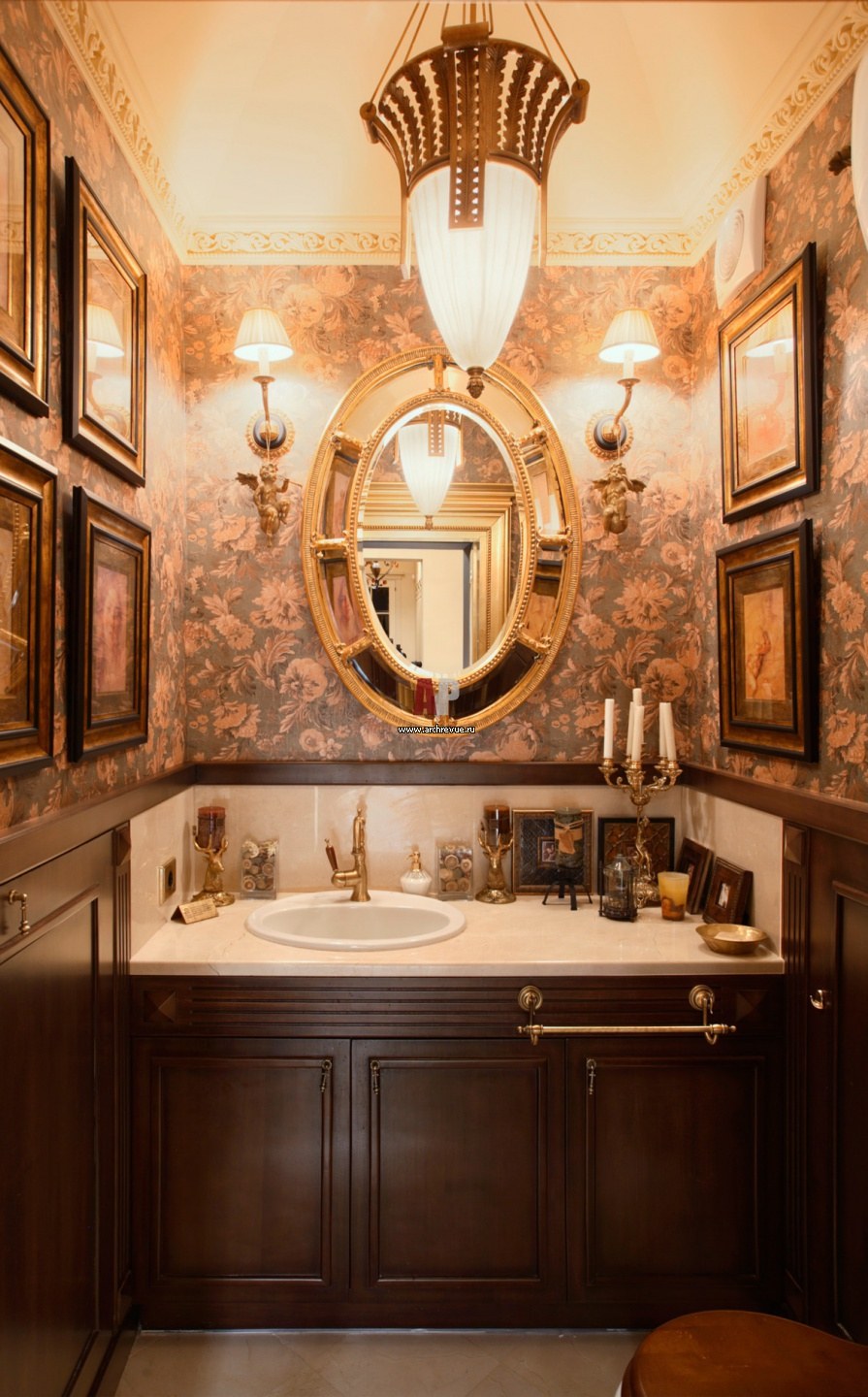 Санузел современная классика