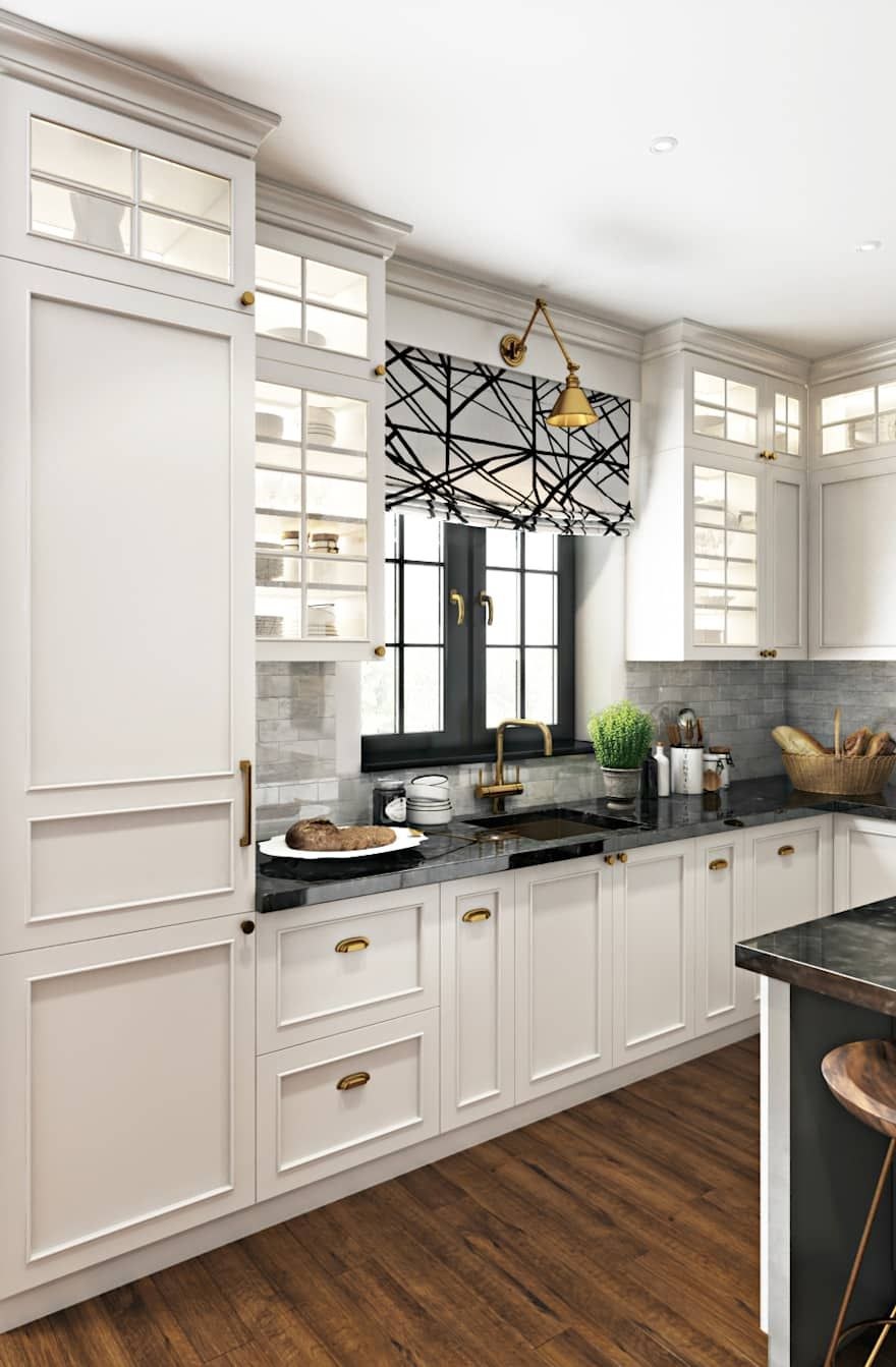 Кухня в американском стиле