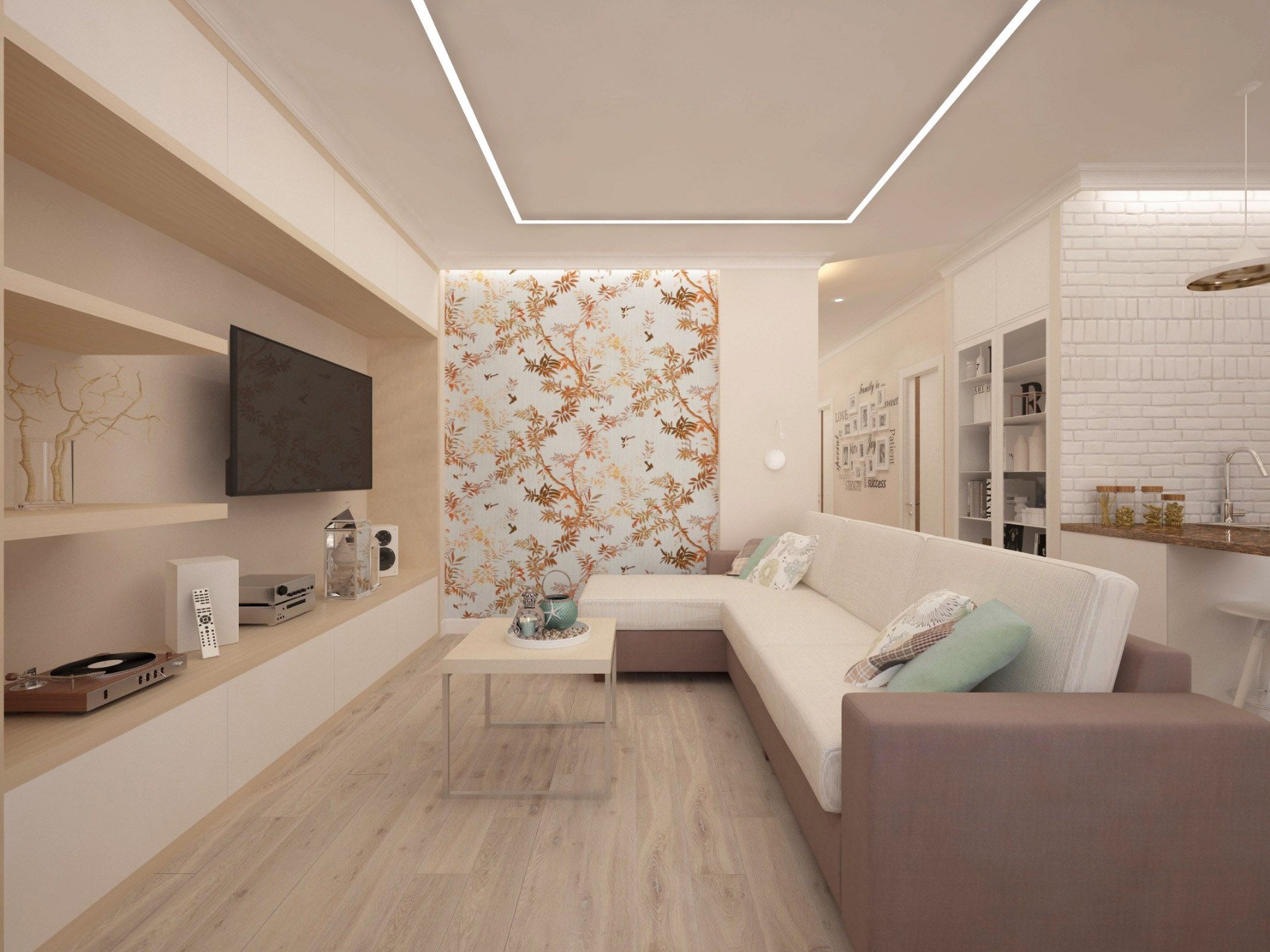 Фото интерьера квартиры в светлых тонах дизайн