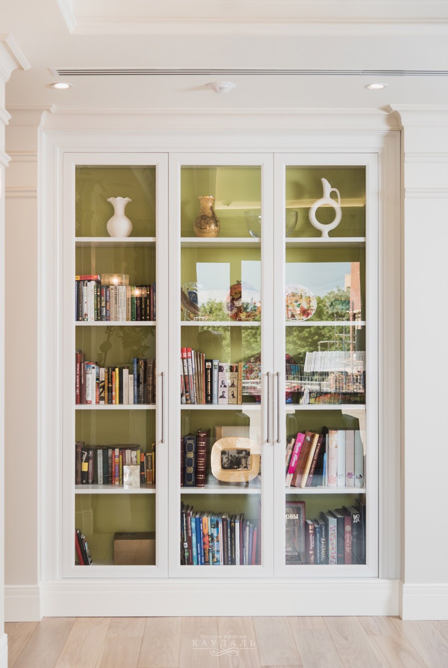 Liatorp ЛИАТОРП шкаф-витрина, белый96x214 см