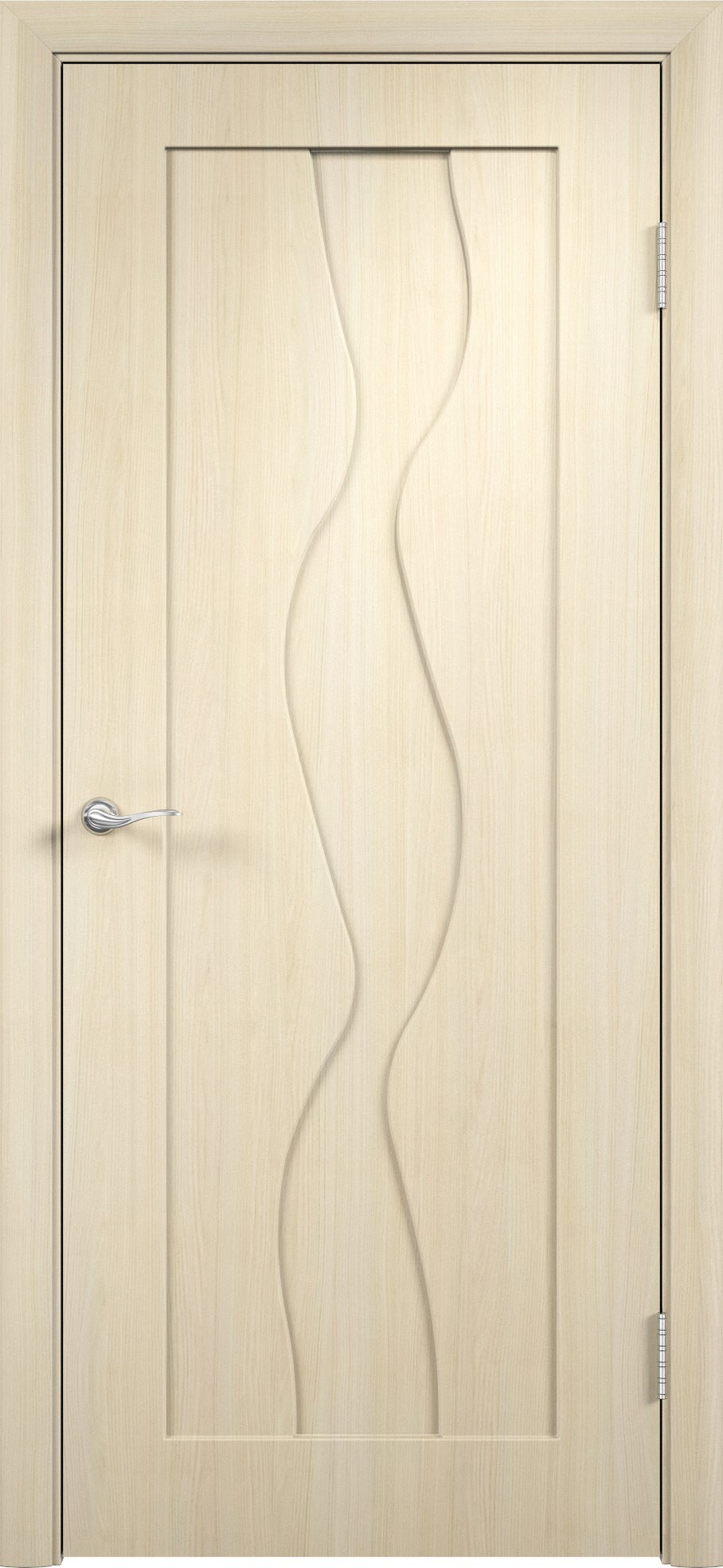 Дверь Торнадо беленый дуб
