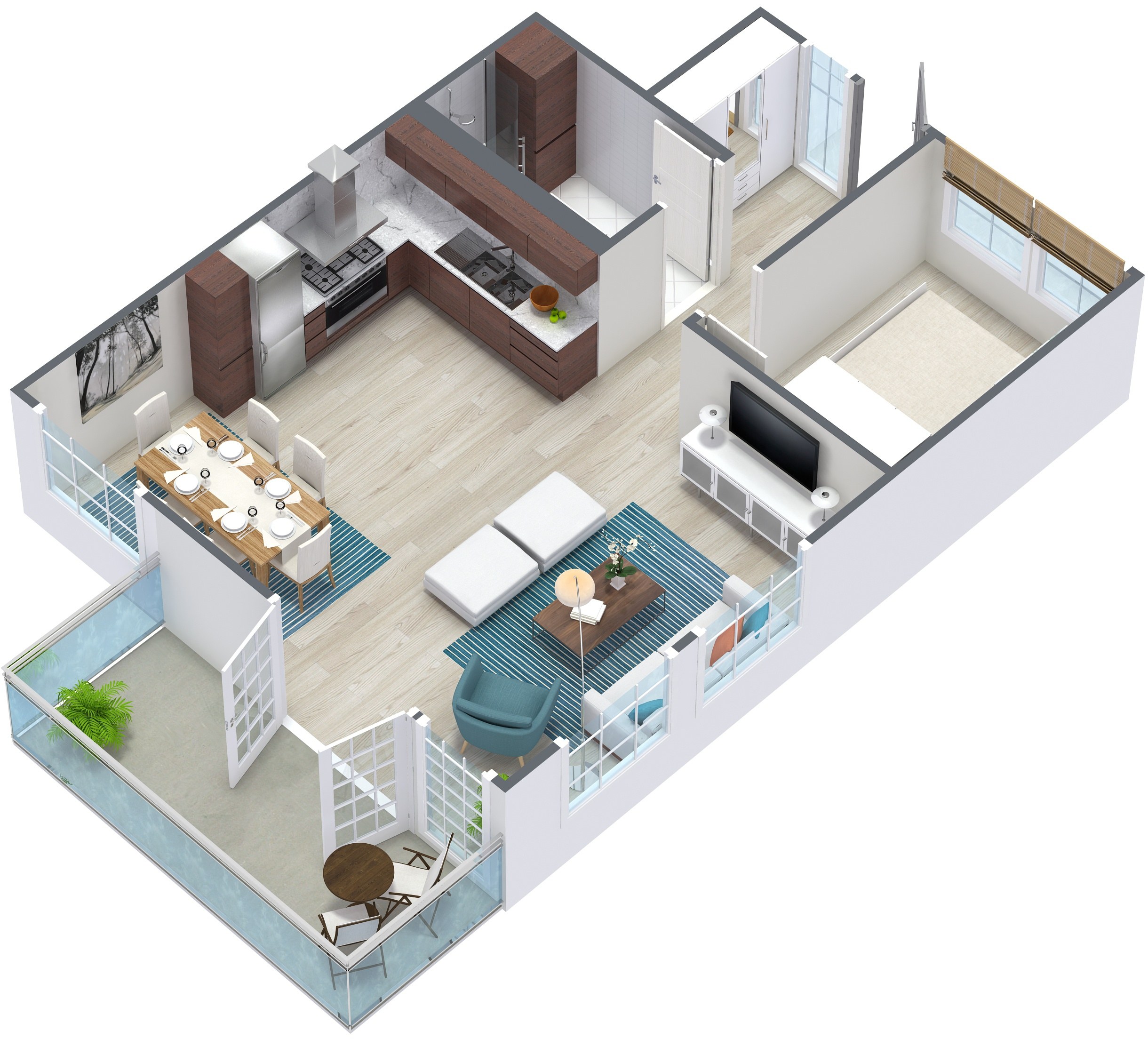 План три. Дом Floorplan 3d. Floorplan 3d визуализация. Трехмерная модель квартиры. Визуализация планировки квартиры.