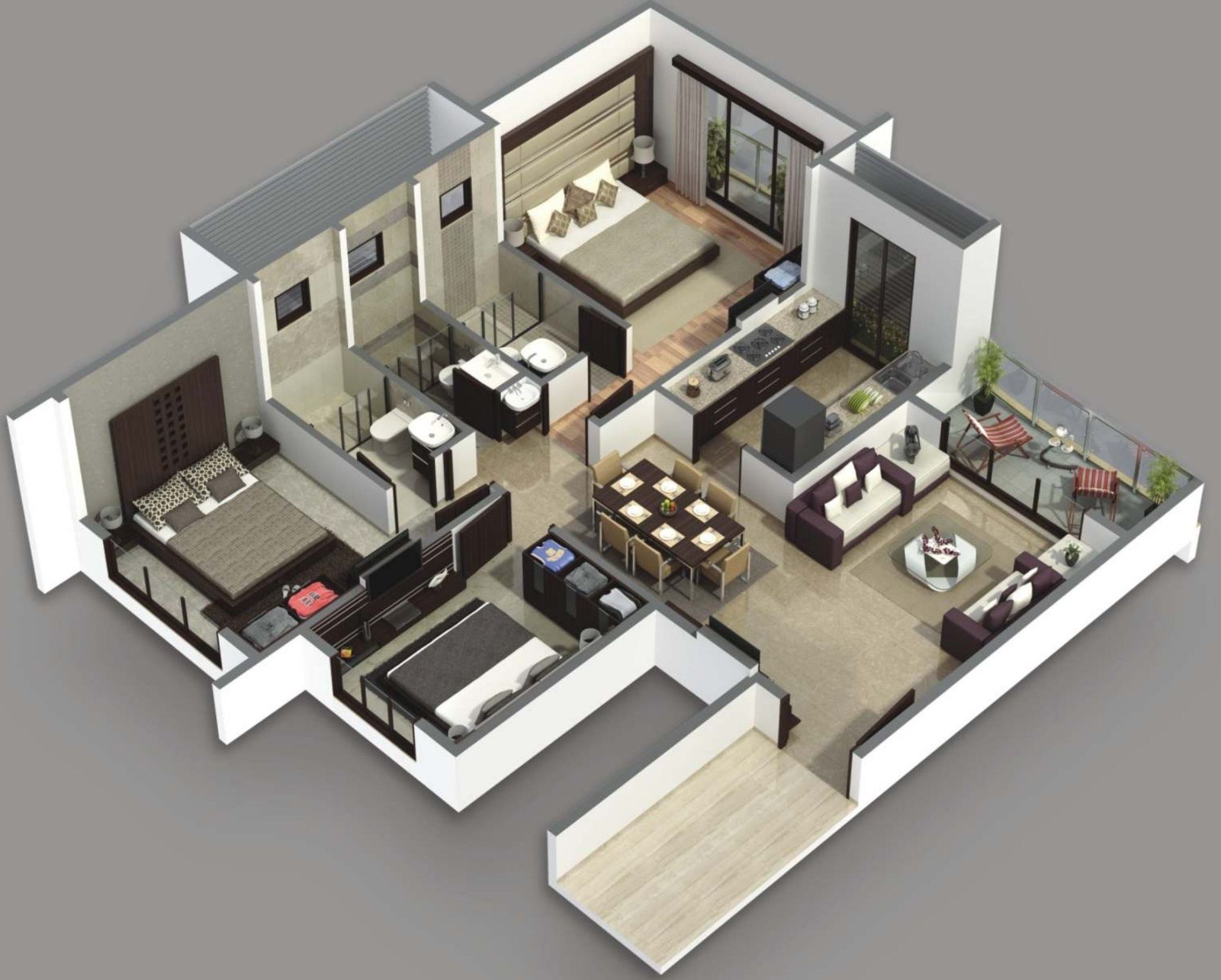 Floorplan 3d проекты