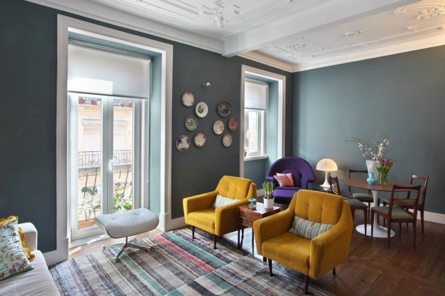 Квартира в стиле ретро