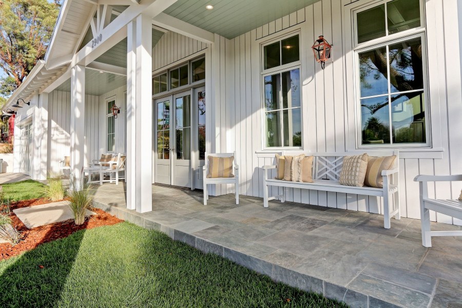 Терраса в американском стиле