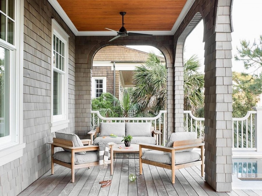 Фотообои дверь на террасу