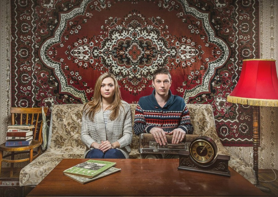 Советский ковер на стене