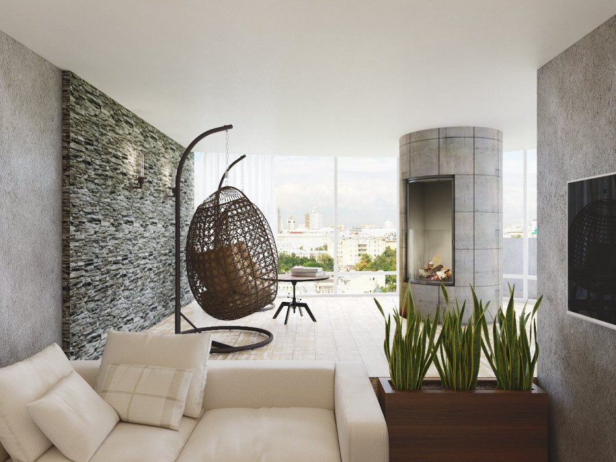 Кухня в стиле экостиль