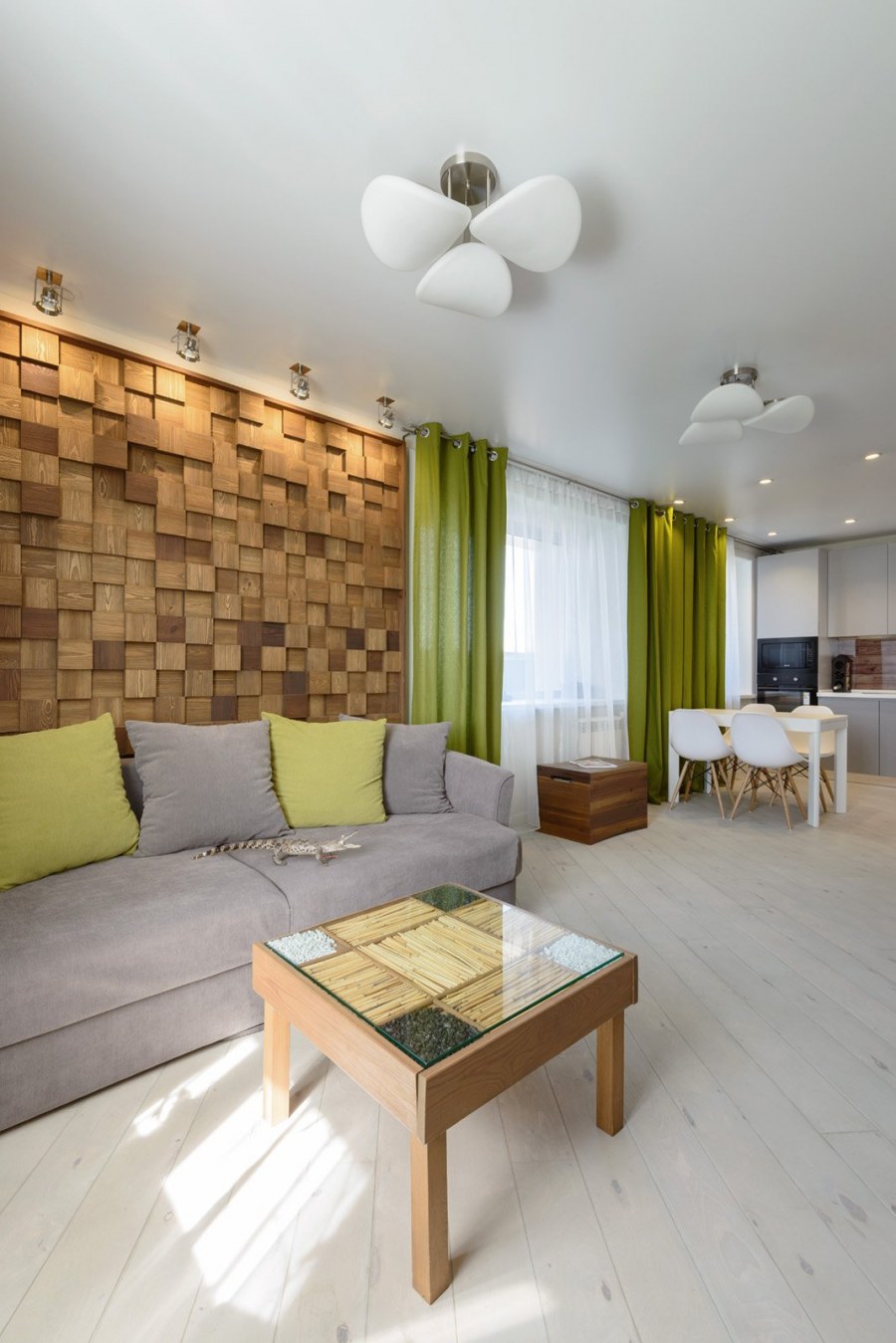 Уютная спальня экостиль