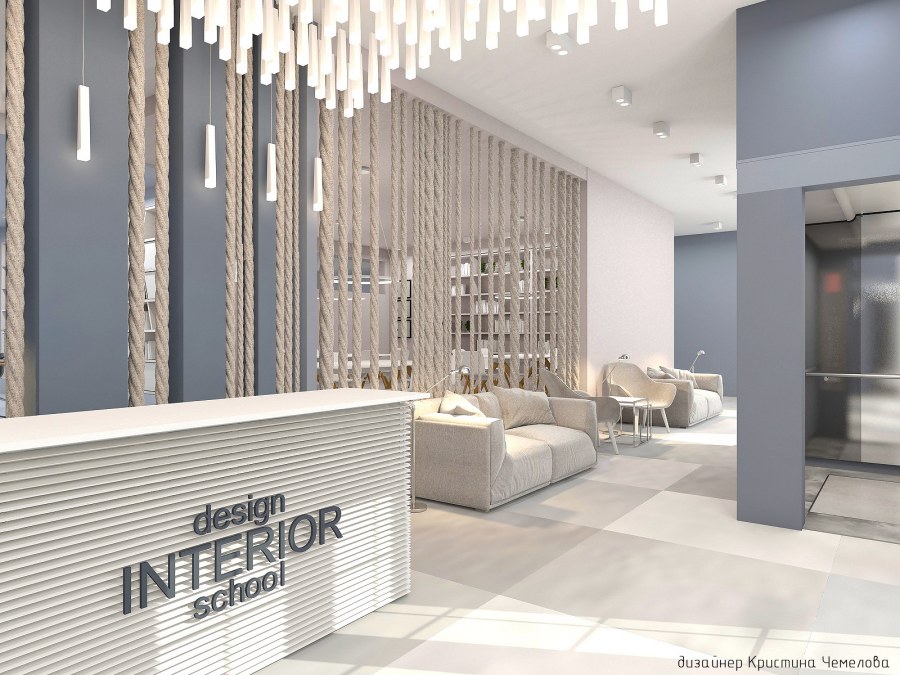Дизайн интерьера учебного центра