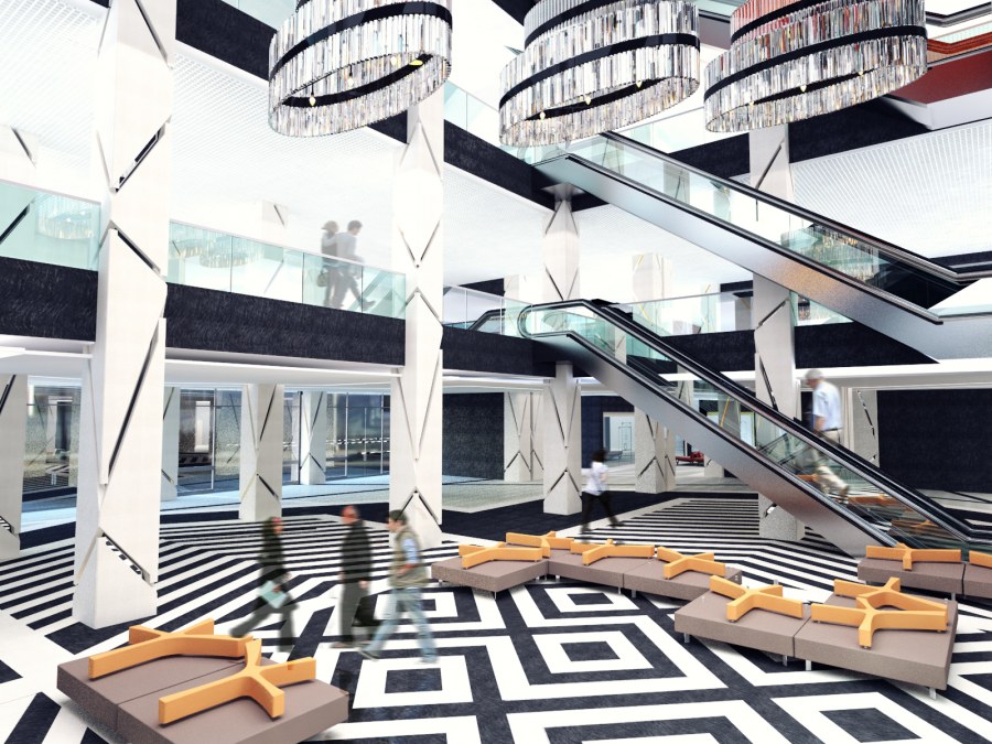 Дизайн торговых центров