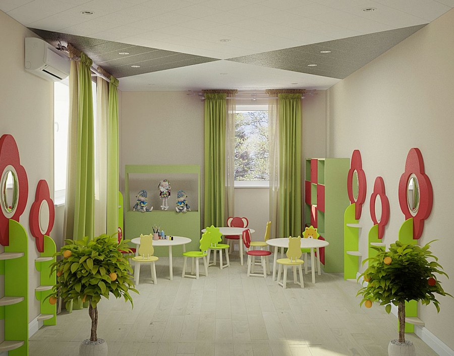 Интерьер детского центра