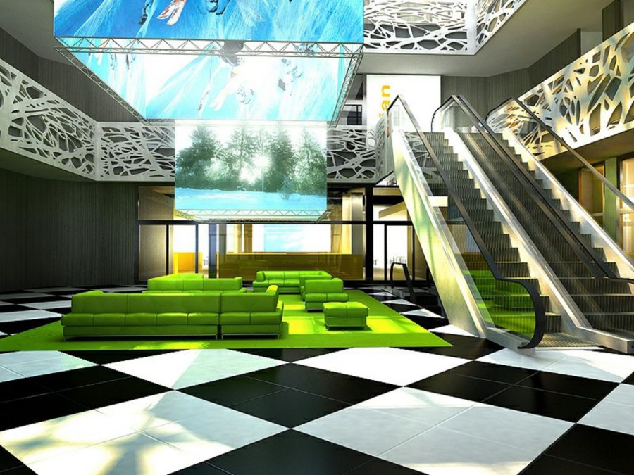 Холл торгового центра