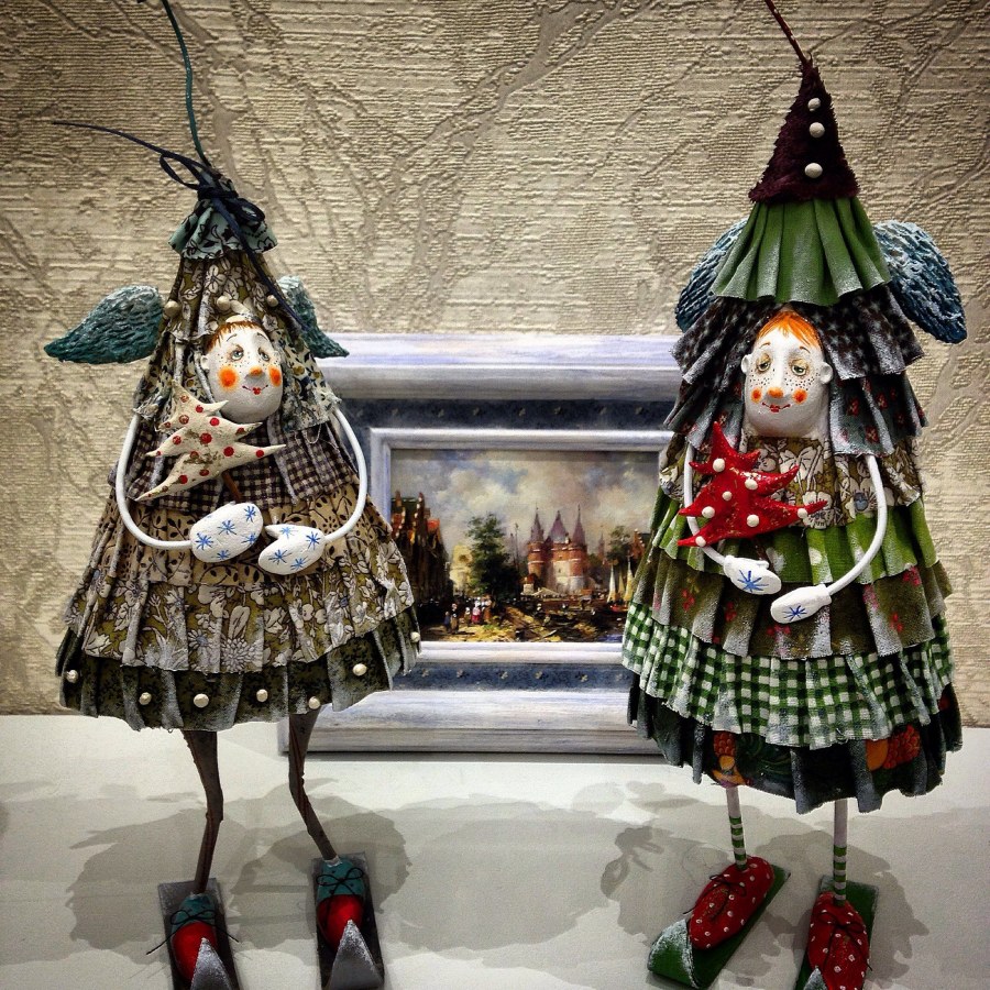 Текстильное рукоделие к новому году