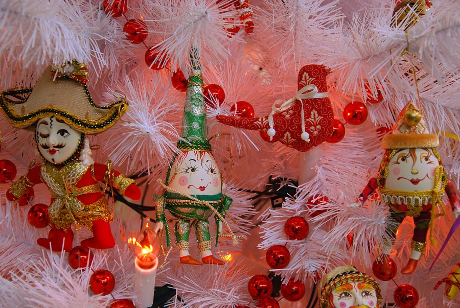 Панно домики из глины