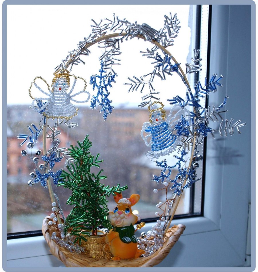 Свечи в новогоднем интерьере