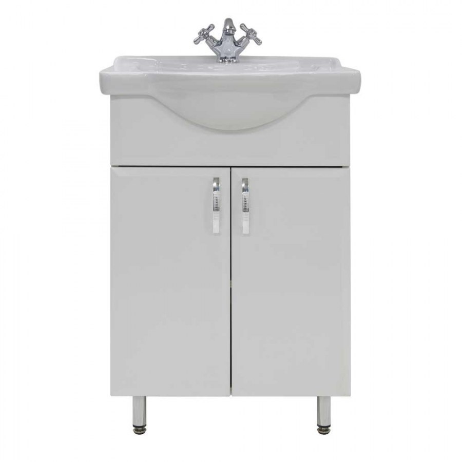 Тумба с раковиной «VOD-ok» манго 40