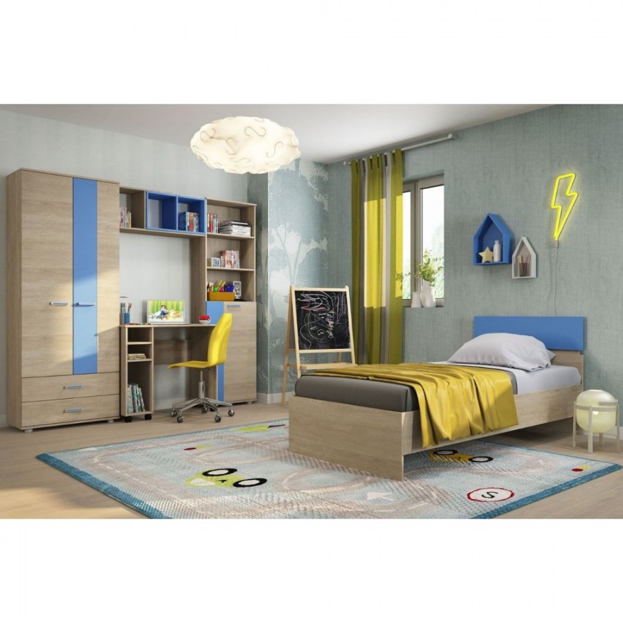 Детская мебель цвет дуб сомона