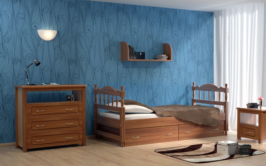 Кровать Dreamline Юниор (бук)