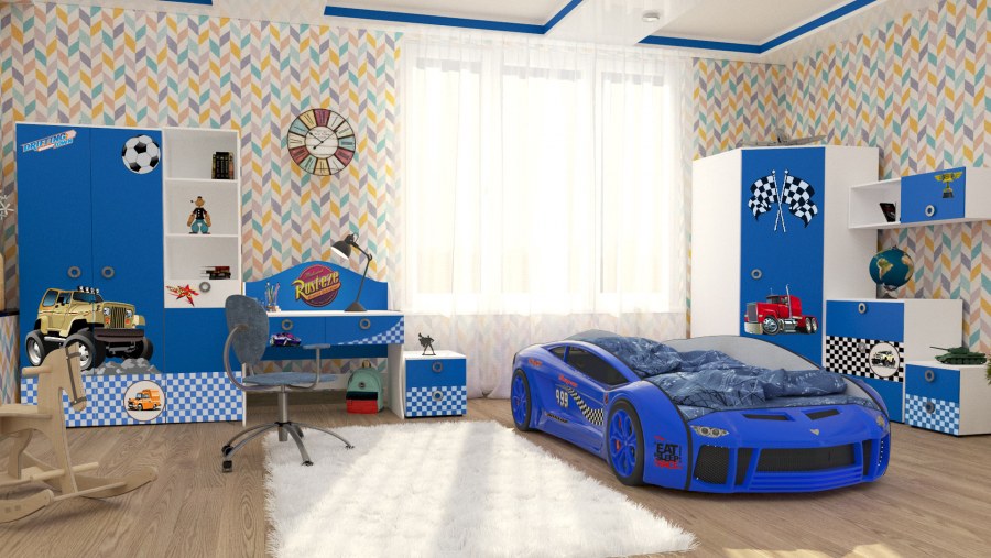 Глубокий синий детская