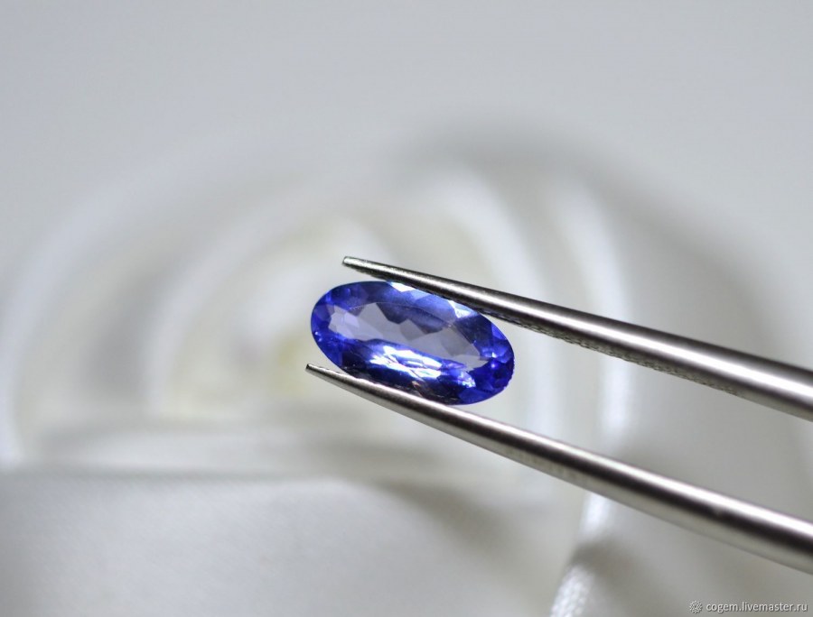 Недорогой танзанит по степени чистоты