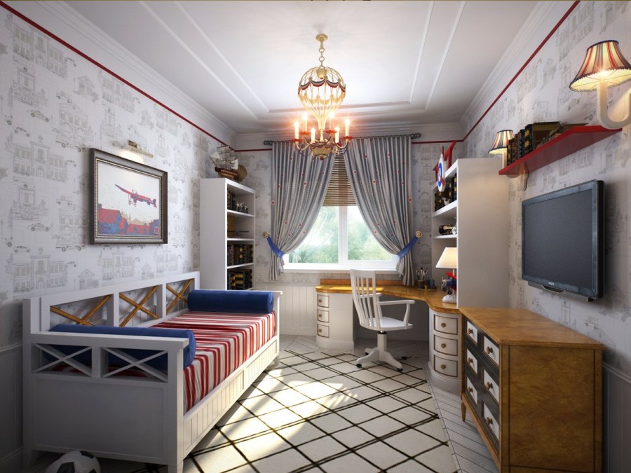 Комната в стиле Лондон