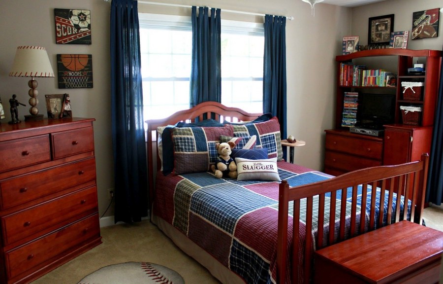 Комната для подростка в стиле Кантри