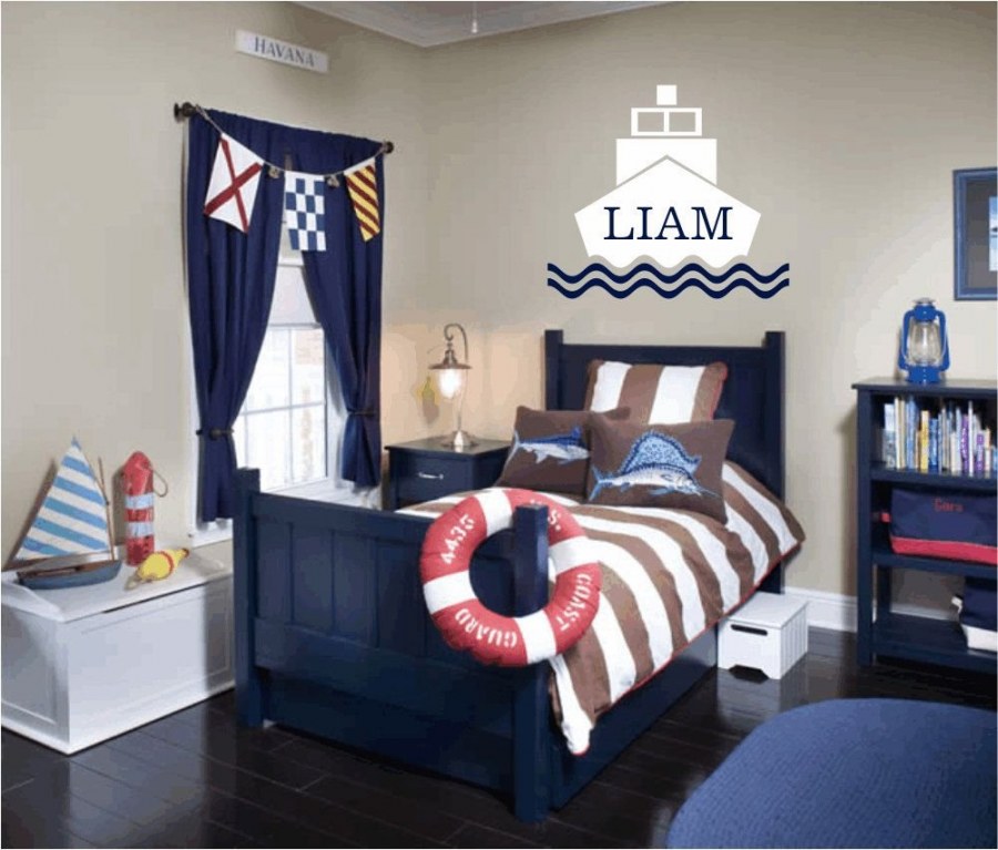 Комната для мальчика в английском стиле Неоклассика