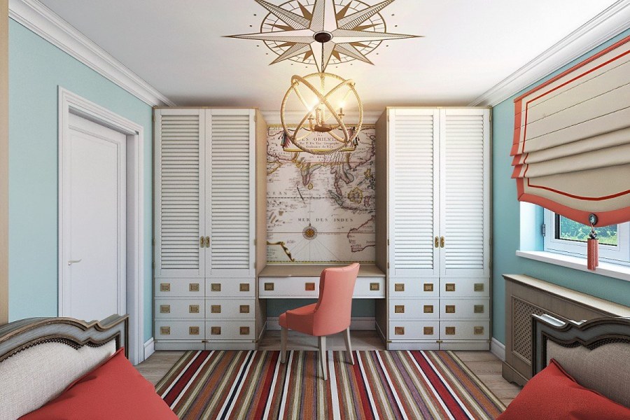 Детские шторы в морском стиле