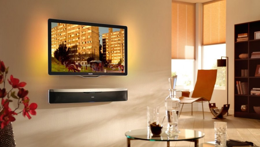 Полки для телевизора на стену