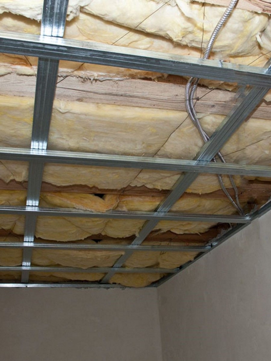 Каркас для гипсокартона на потолок