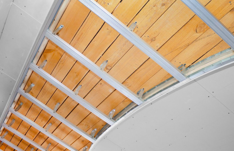 Каркас для гипсокартона на потолок