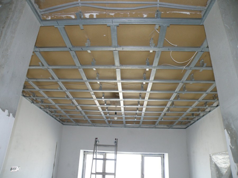 Металлокаркас для гипсокартона для потолка