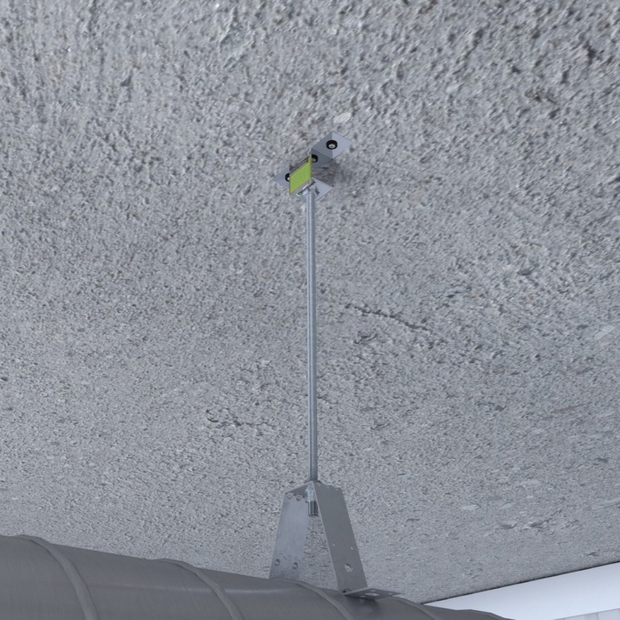 Крепление шумоизоляции к потолку