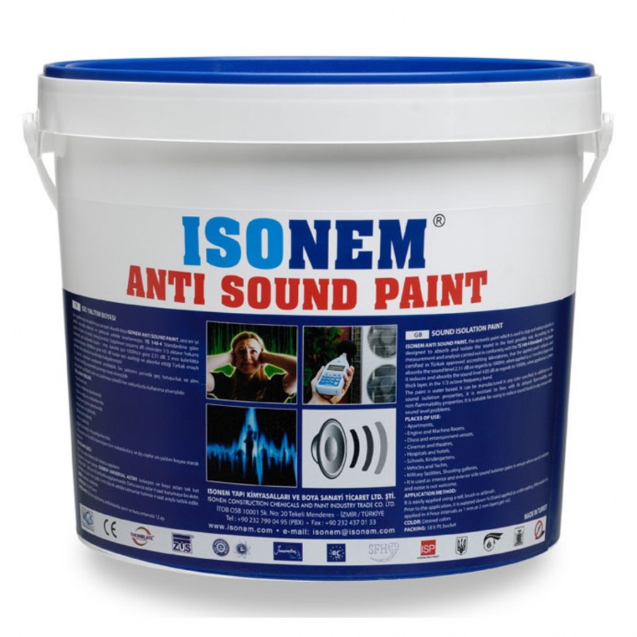 Шумоизолирующая краска для стен