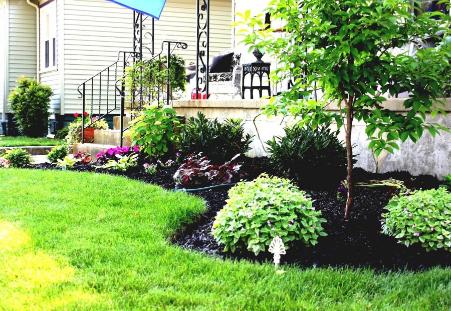 Расположение клумб на дачном участке