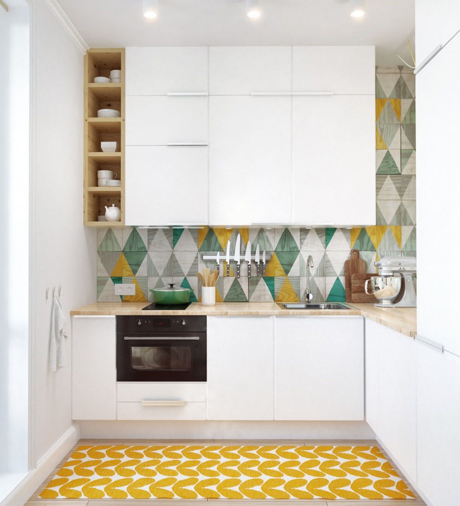 Сканди кухня 6 кв