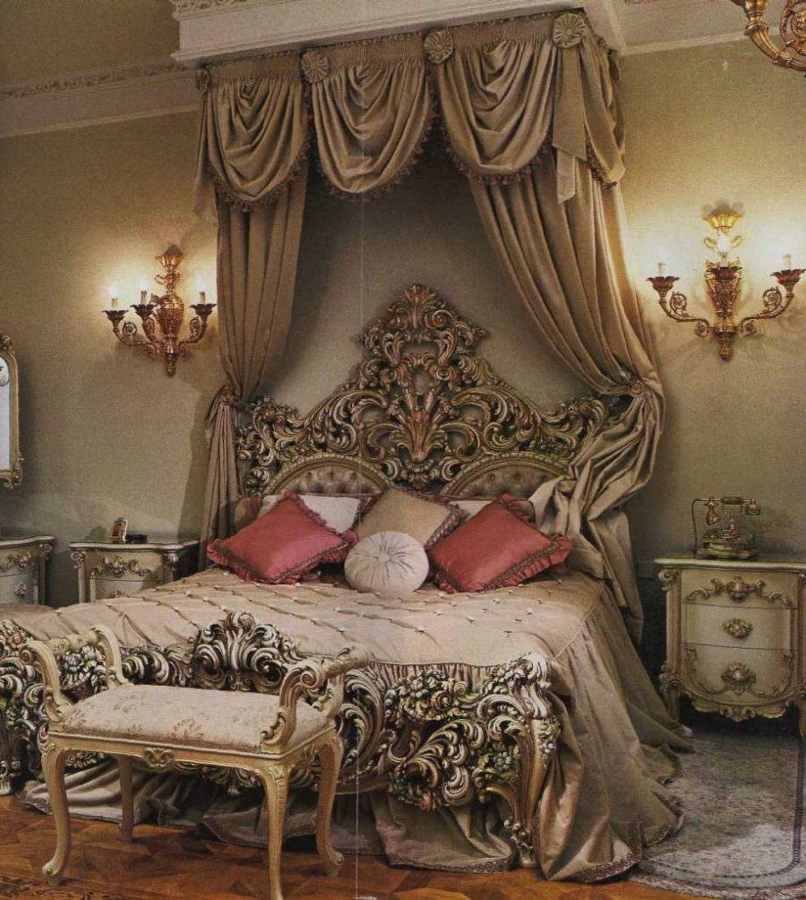 Спальня рококо Барокко