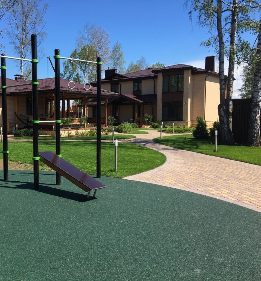 Спортивная зона на участке