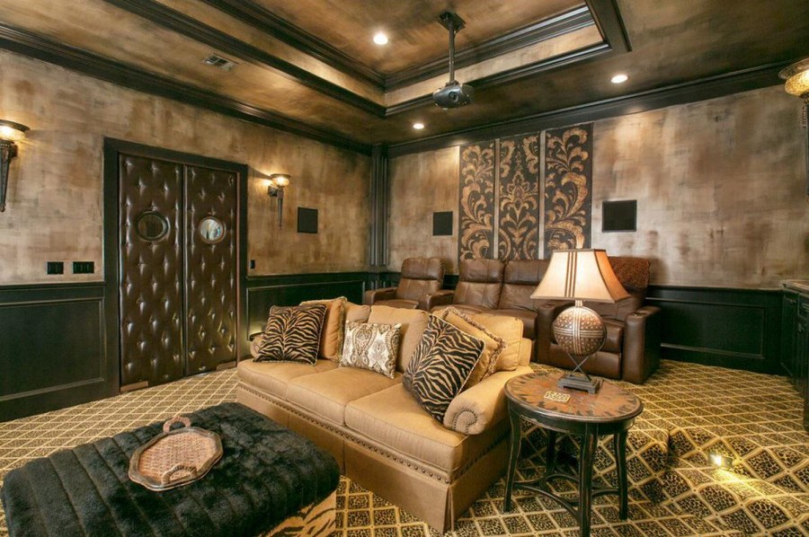 Бронзовый цвет в интерьере