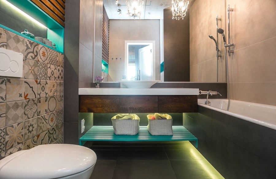 Интерьер ванной