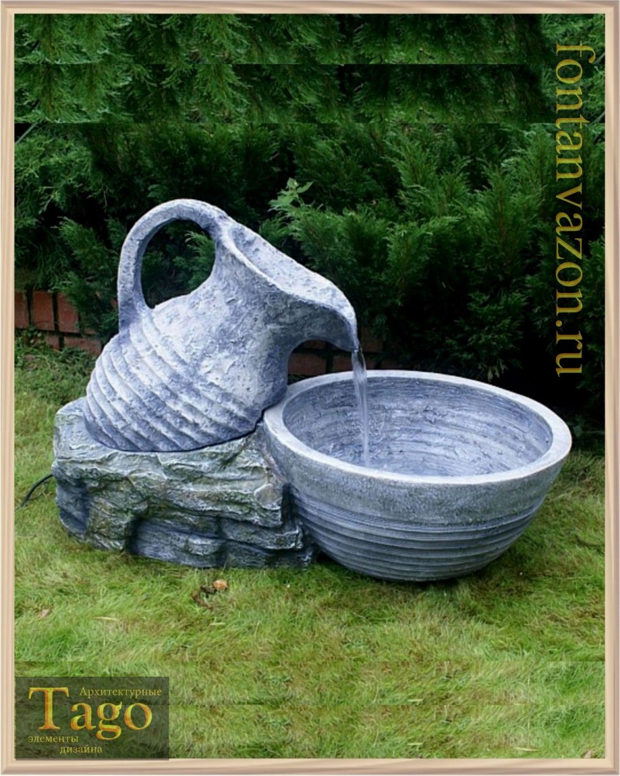 Декоративный фонтан для сада