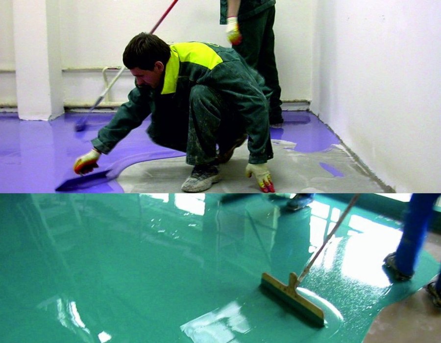 Самовыравнивающийся полимерцементный пол