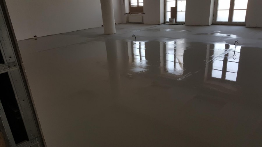 Наливной пол АЛЬФАПОЛ