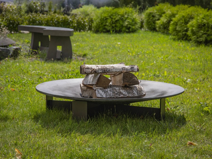 Чугунная костровая чаша Iron 1000w